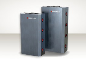 Cordivari VOLANO CUBE GBL 80 helytakarékos szögletes fali puffertartály